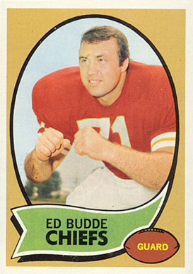 1970 Topps Ed Budde #77 Football Card