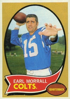 1970 Topps Earl Morrall #88 Football Card