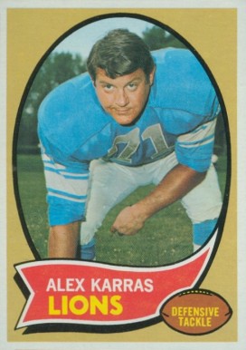 1970 Topps Alex Karras #249 Football Card