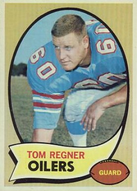 1970 Topps Tom Regner #181 Football Card