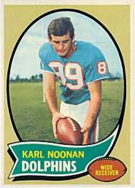 1970 Topps Karl Noonan #223 Football Card