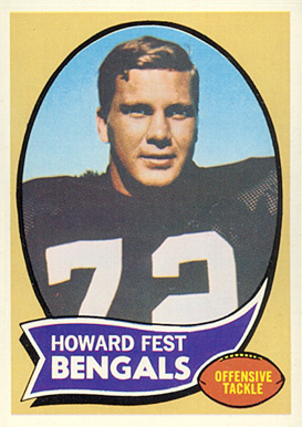 1970 Topps Howard Fest #211 Football Card