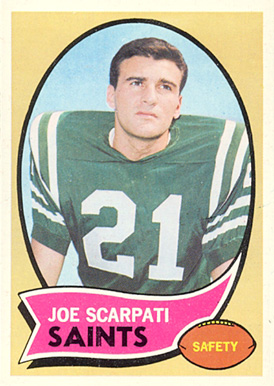 1970 Topps Joe Scarpati #193 Football Card