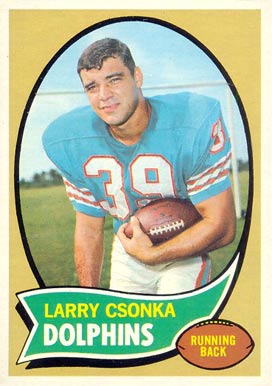 1970 Topps Larry Csonka #162 Football Card