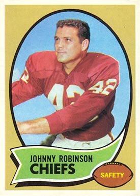 1970 Topps Johnny Robinson #129 Football Card