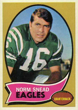 1970 Topps Norm Snead #115 Football Card