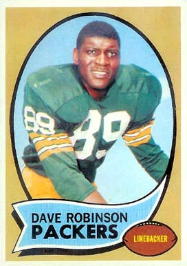 1970 Topps Dave Robinson #102 Football Card
