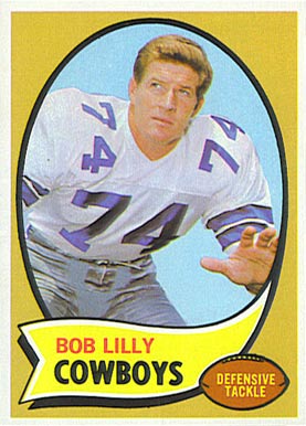 1970 Topps Bob Lilly #87 Football Card