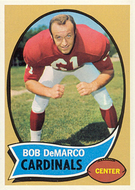 1970 Topps Bob DeMarco #48 Football Card