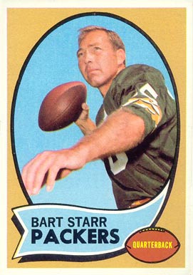 1970 Topps Bart Starr #30 Football Card
