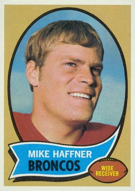 1970 Topps Mike Haffner #14 Football Card