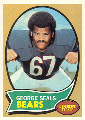 1970 Topps George Seals #12 Football Card