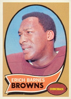 1970 Topps Erich Barnes #8 Football Card