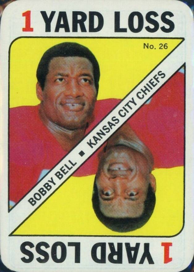 1971 Topps Game Cards Bobby Bell #26 Football Card