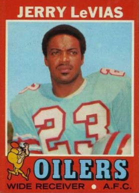 1971 Topps Jerry Levias #240 Football Card