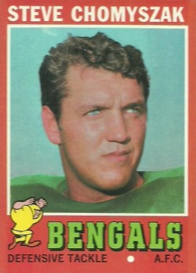 1971 Topps Steve Chomyszak #252 Football Card