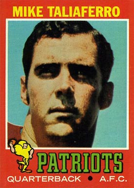 1971 Topps Mike Taliaferro #259 Football Card