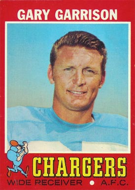 1971 Topps Gary Garrison #172 Football Card