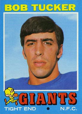 1971 Topps Bob Tucker #79 Football Card