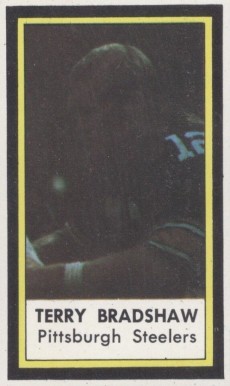 1971 Dell Terry Bradshaw #6 Football Card