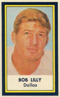 1971 Dell Bob Lilly #30 Football Card