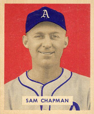 1949 Bowman Sam Chapman #112 Baseball Card