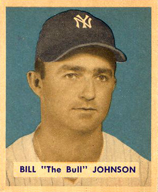 1949 Bowman Billy Johnson #129 Baseball Card