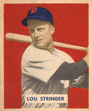 1949 Bowman Lou Stringer #183 Baseball Card