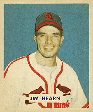 1949 Bowman Jim Hearn #190 Baseball Card