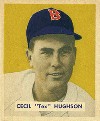 1949 Bowman Tex Hughson #199 Baseball Card
