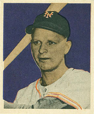 1949 Bowman Whitey Lockman #2 Baseball Card