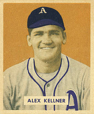 1949 Bowman Alex Kellner #222 Baseball Card