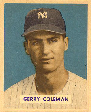 1949 Bowman Gerry Coleman #225 Baseball Card