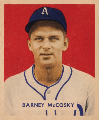 1949 Bowman Barney McCosky #203 Baseball Card