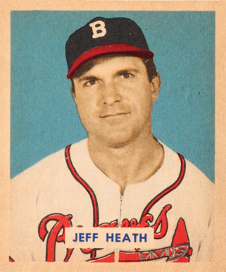 1949 Bowman Jeff Heath #169 Baseball Card