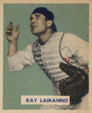 1949 Bowman Ray Lamanno #113 Baseball Card