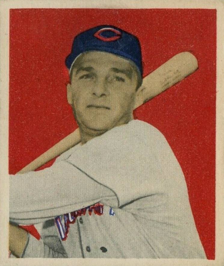 1949 Bowman Frank Baumholtz #21 Baseball Card