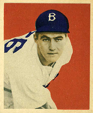 1949 Bowman Rex Barney #61 Baseball Card