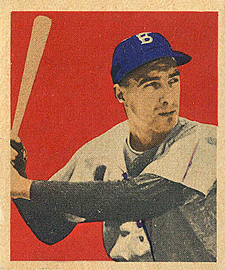 1949 Bowman Billy Cox #73 Baseball Card