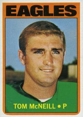 1972 Topps Tom McNeill #314 Football Card