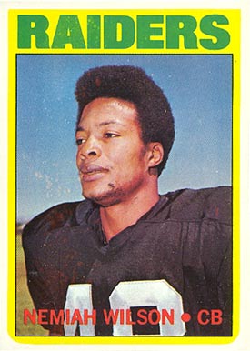 1972 Topps Nemiah Wilson #303 Football Card