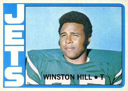 1972 Topps Winston Hill #295 Football Card