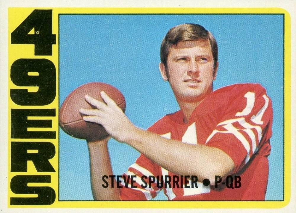 1972 Topps Steve Spurrier #291 Football Card
