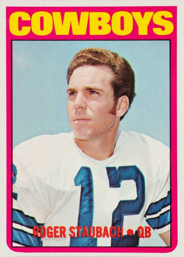 1972 Topps Roger Staubach #200 Football Card
