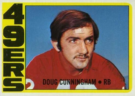 1972 Topps Doug Cunningham #311 Football Card