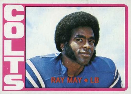 1972 Topps Ray May #297 Football Card