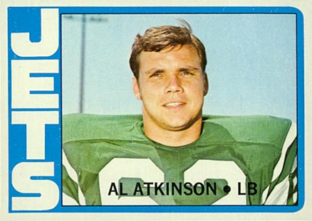1972 Topps Al Atkinson #159 Football Card