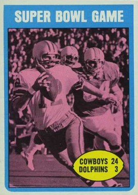 1972 Topps Super Bowl #139 Football Card