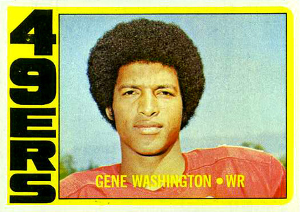 1972 Topps Gene Washington #90 Football Card