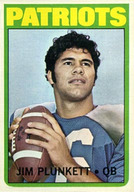 1972 Topps Jim Plunkett #65 Football Card